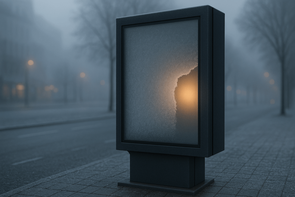 Antiforst anticondensation Digital Signage 1